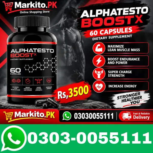 Alpha Testo Boost X Capsules Price in Pakistan