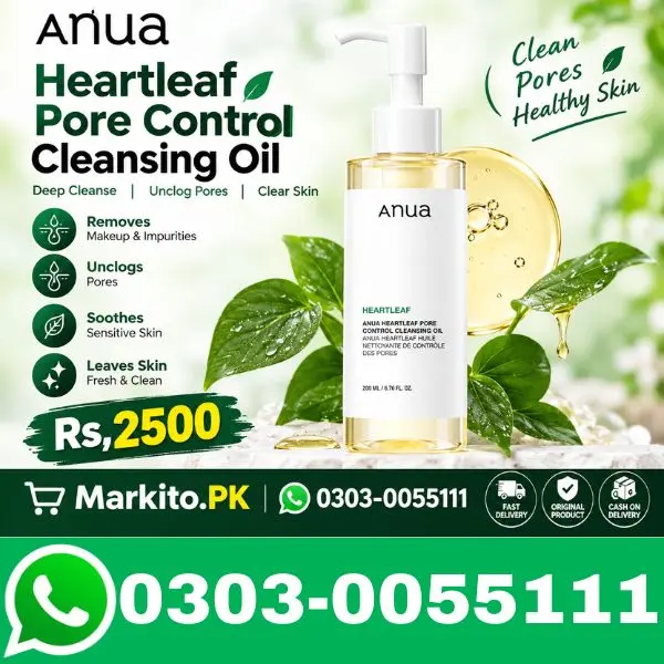 Anua Heartleaf Pore control Cleansing Oil