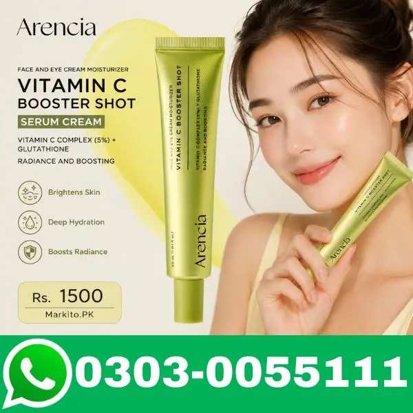 Arencia Vitamin C Booster Shot Serum Cream in Pakistan