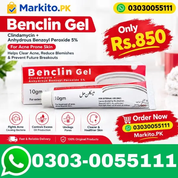 Benclin Gel 10G Price in Pakistan