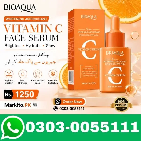 Bioaqua Whitening Antioxidant Vitamin C Face Serum 