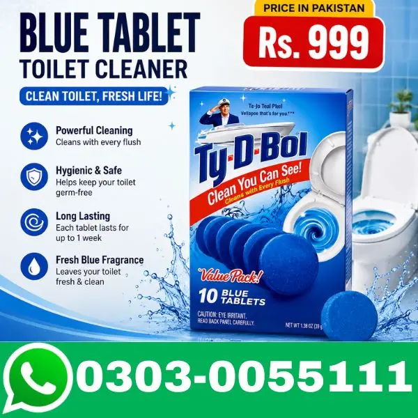 Blue Tablet Toilet Cleaner In Pakistan