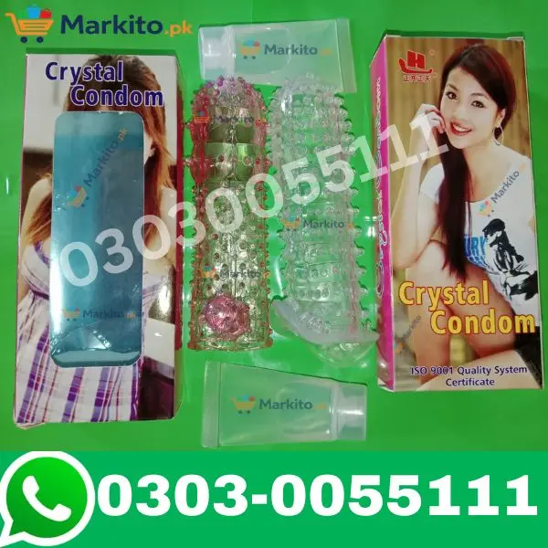 Crystal Condom Reusable Silicone Affordable Price in Pakistan