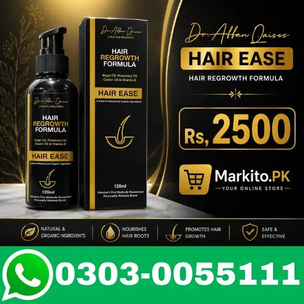 Dr. Affan Qaisers Hair Ease In Pakistan