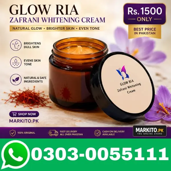 Glow Ria Zafrani Whitening Cream In Pakistan