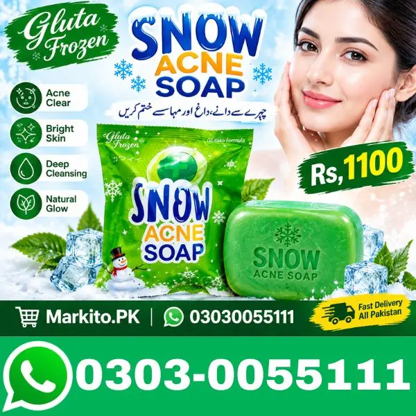 Gluta Frozen Snow Acne Soap 