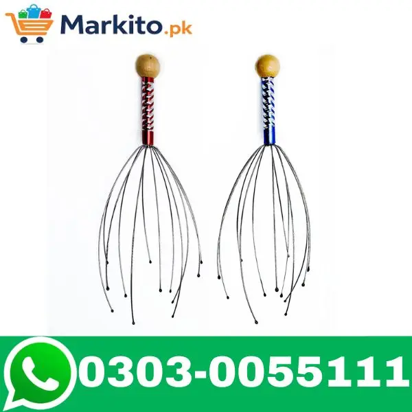 Head Scalp Massager Spider Manual Head Massage Tool Pack of 2