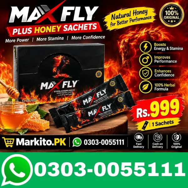 Max Fly Plus Honey Sachets
