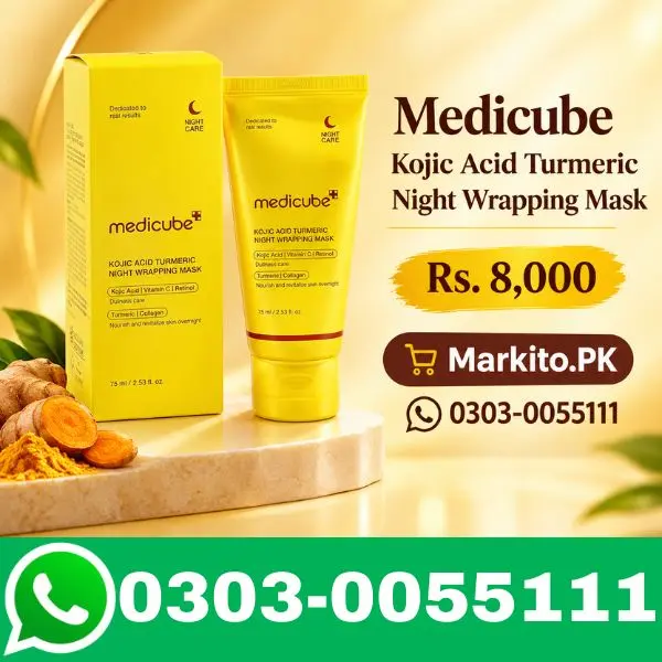 Medicube Kojic Acid Turmeric Night Wrapping Mask