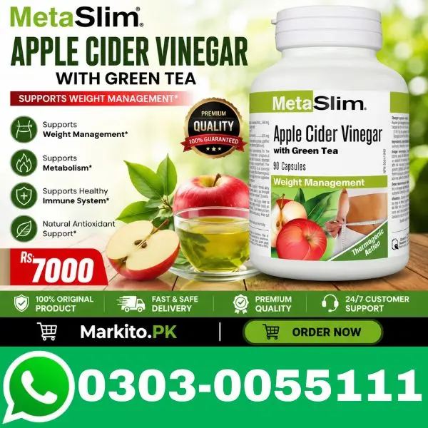 Metaslim® Apple Cider Vinegar with Green Tea In Pakistan