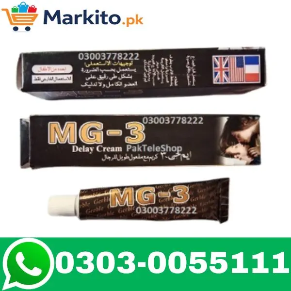 MG3 Timing Cream Price In Pakistan