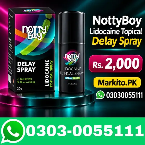 NottyBoy Lidocaine Topical Delay Spray