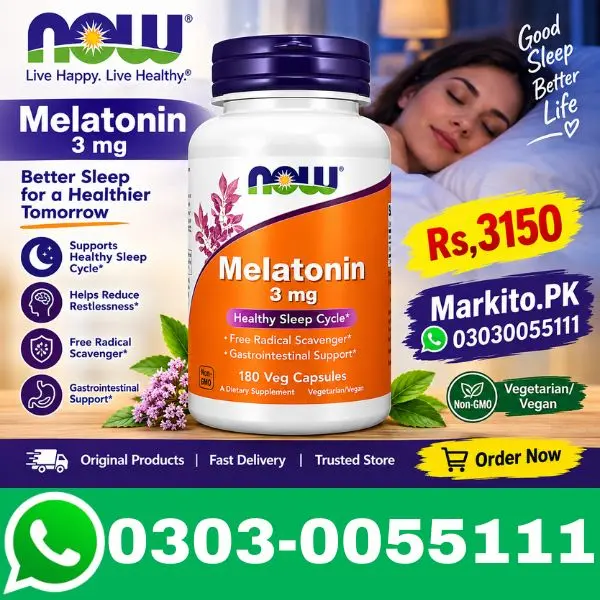 NOW Foods Melatonin 3 mg