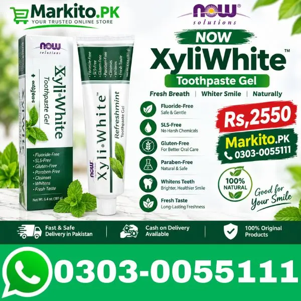 NOW XyliWhite Toothpaste Gel 