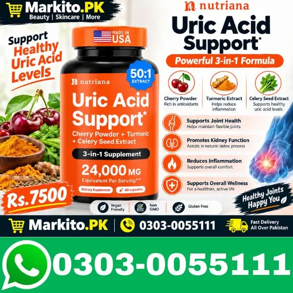 Nutriana Uric Acid Support 60 Capsules