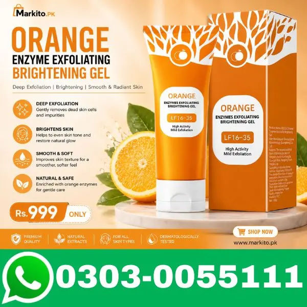 Orange Enzyme Exfoliating Brightening Gel In Pakistan