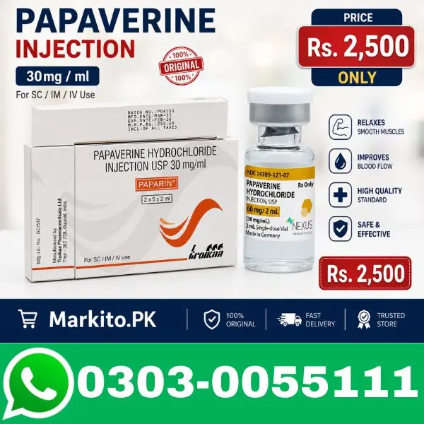 Papaverine Injection Price In Pakistan