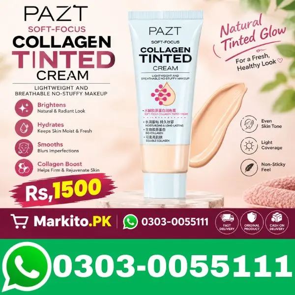 Pazt Collagen Tinted Cream 