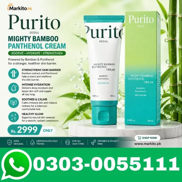 Purito Seoul Mighty Bamboo Panthenol Cream In Pakistan 
