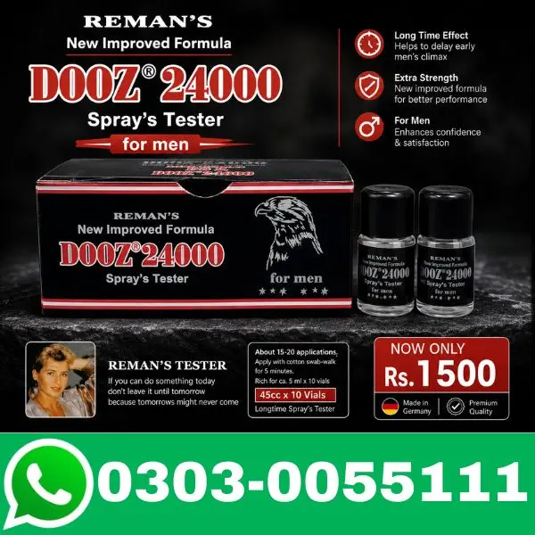 Reman's Dooz 24000 Men Delay Spray Price In Pakistan