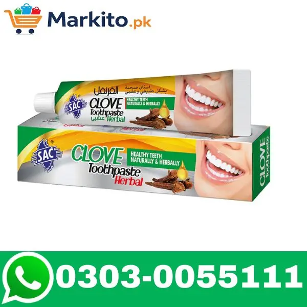 SAC Clove Toothpaste In Pakistan