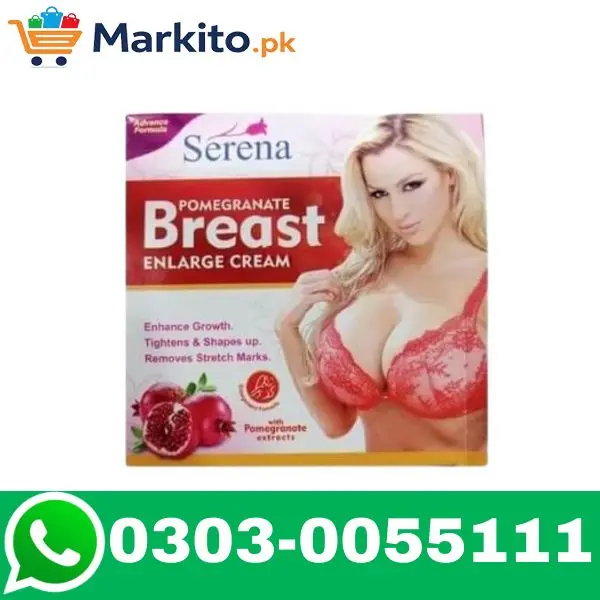 Serena Pomegranate Breast Enlarge Cream In Pakistan