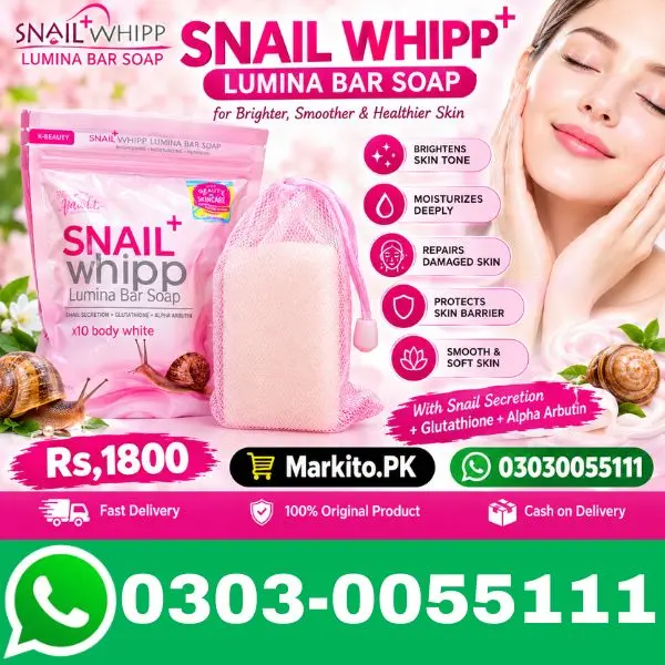 SNAIL WHIPP LUMINA BAR SOAP