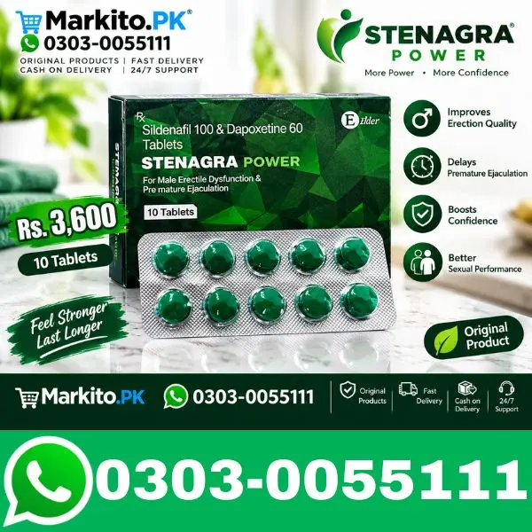 Stenagra Power Dapoxetine Tablets