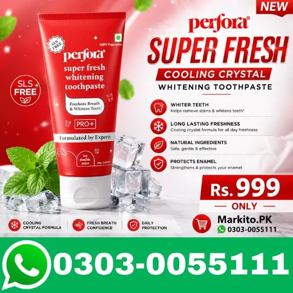 Super Fresh Cooling Crystal Whitening Toothpaste