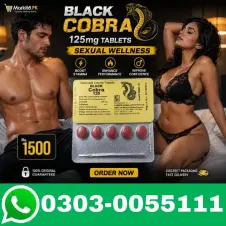 Black Cobra 125mg Tablets Price In Pakistan