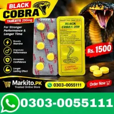 Black Cobra Tablets 250mg in Pakistan