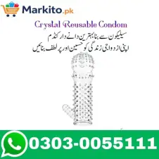 Crystal Reusable Condom in Pakistan | Long-Lasting Sleeve