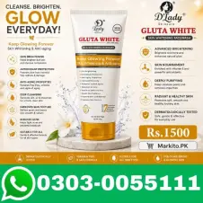 D'Lady Gluta White Skin Whitening Face Wash In Pakistan 