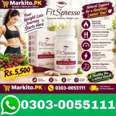 FitSpresso Supports Healthy Weight Loss 60 Vegetable Capsules