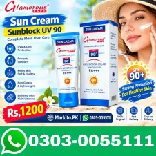 Glamorous Face Sun Cream Sunblock UV 90