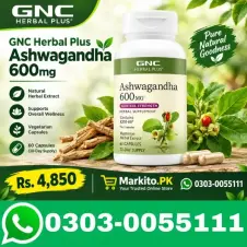 GNC Herbal Plus Ashwagandha 600mg