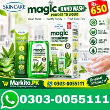 Magic Hand Wash Powder to Liquid