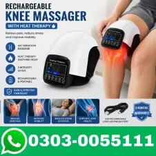 Rechargeable Knee Massager with Heat Therapy In Pakistan 