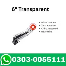 Reuseable Transparent Sleeve Condoms