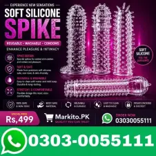 Soft Silicone Spike Reusable Washable Condoms