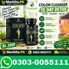 The Enclare Nutrition Colon Cleanser 15 Day Detox 30 Capsules