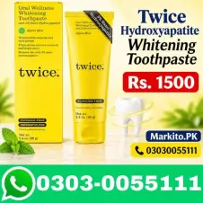 Twice Hydroxyapatite Whitening Toothpaste