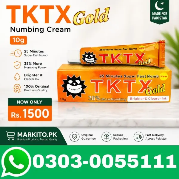 TKTX Gold 10g Numbing Cream in Pakistan