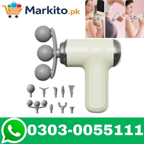 Triple Head Deep Tissue Fascia High Speed Muscle Massage Gun