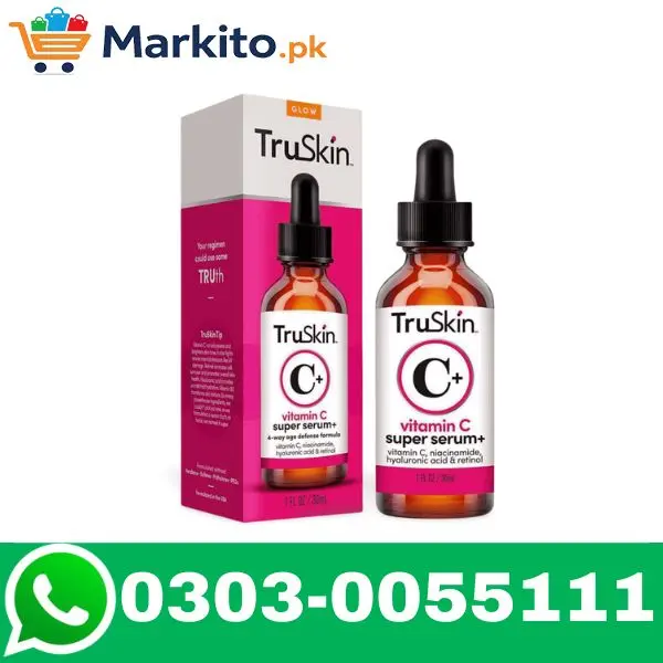 Truskin Vitamin C Plus Super Serum Anti Aging Anti Wrinkle