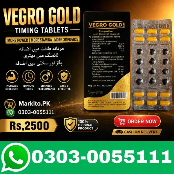 Vegro Gold Timing Tablets