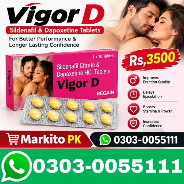 Vigor D Sildenafil & Dapoxetine Tablets