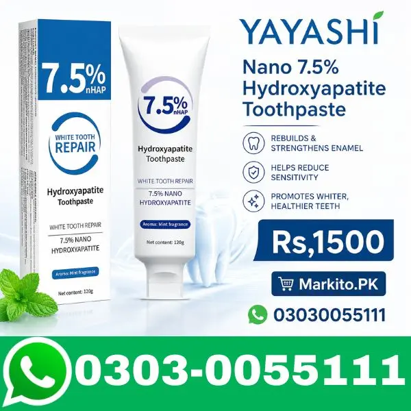 YAYASHI Nano 7.5% Hydroxyapatite Toothpaste