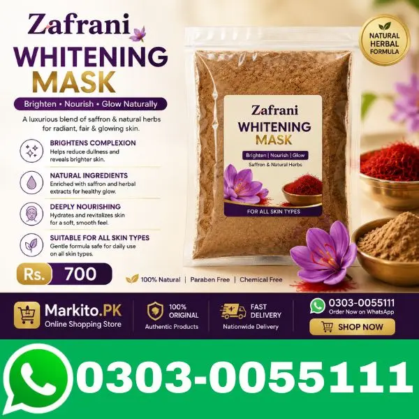 Zafrani Whitening Mask