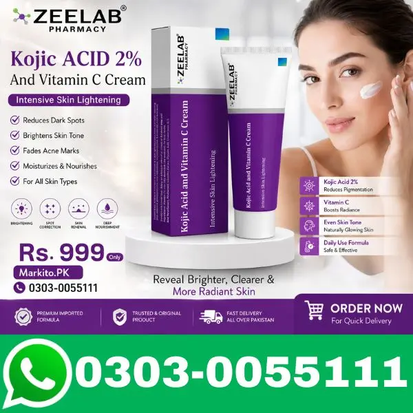 Zeelab Kojic ACID 2% And Vitamin C Cream